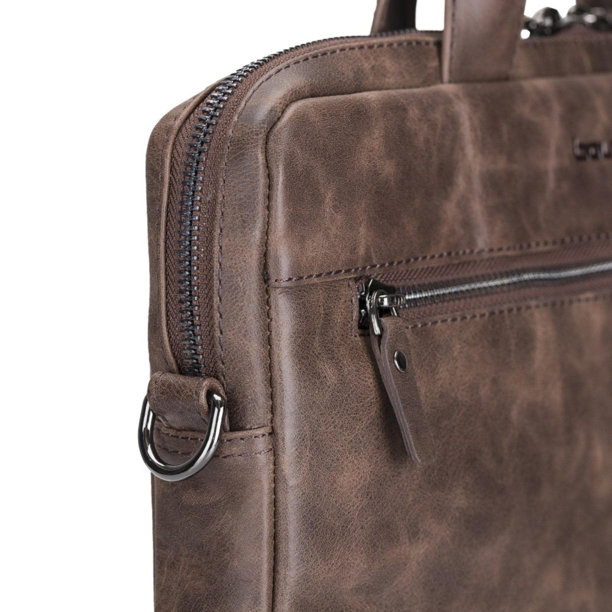 Apollo Leather Business Briefcase / Laptop Case 16"