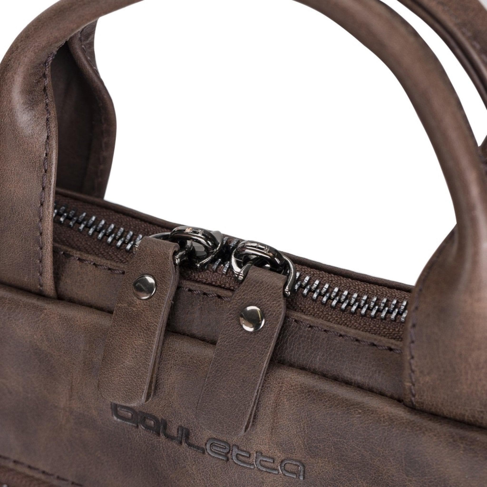 Apollo Leather Business Briefcase / Laptop Case 16"