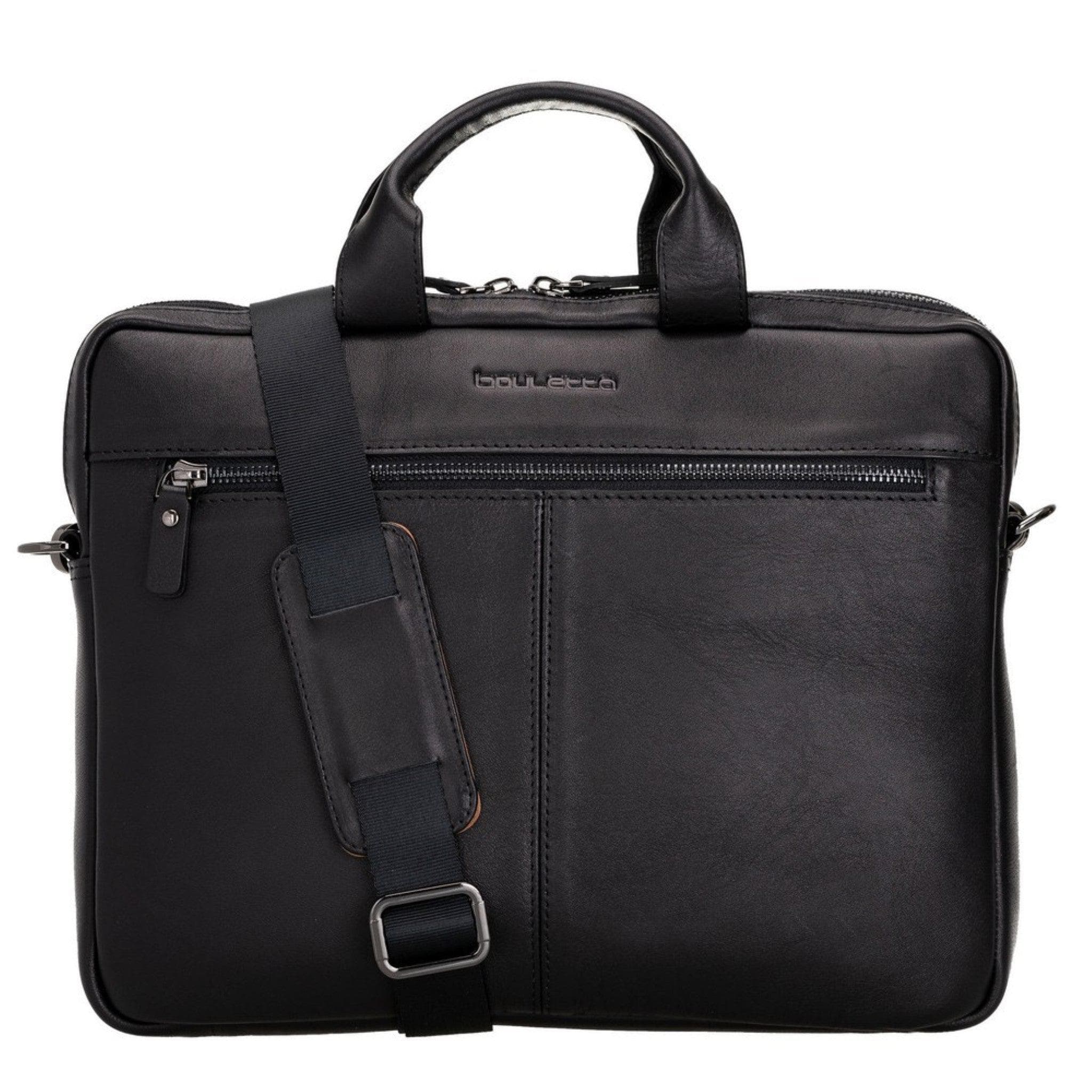 Apollo Leather Business Briefcase / Laptop Case 16"