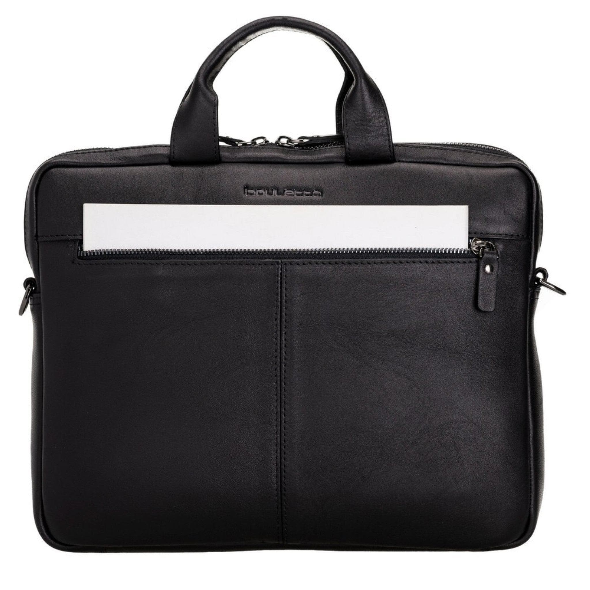 Apollo Leather Business Briefcase / Laptop Case 16"