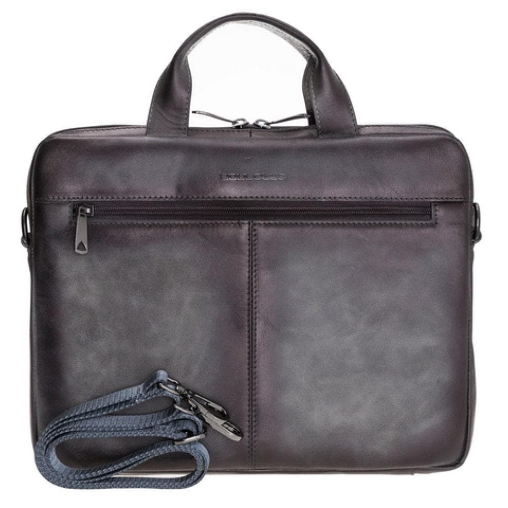 Apollo Leather Business Briefcase / Laptop Case 16"