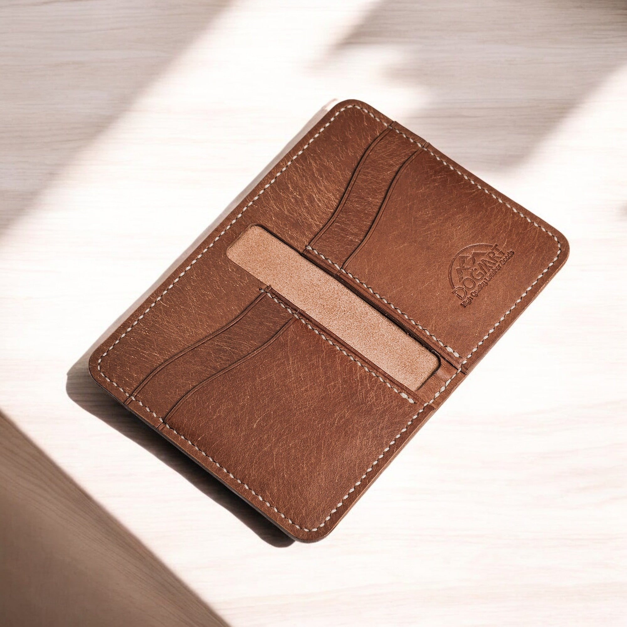 Leather Wallet - Zaun Tan - Trendy Designs