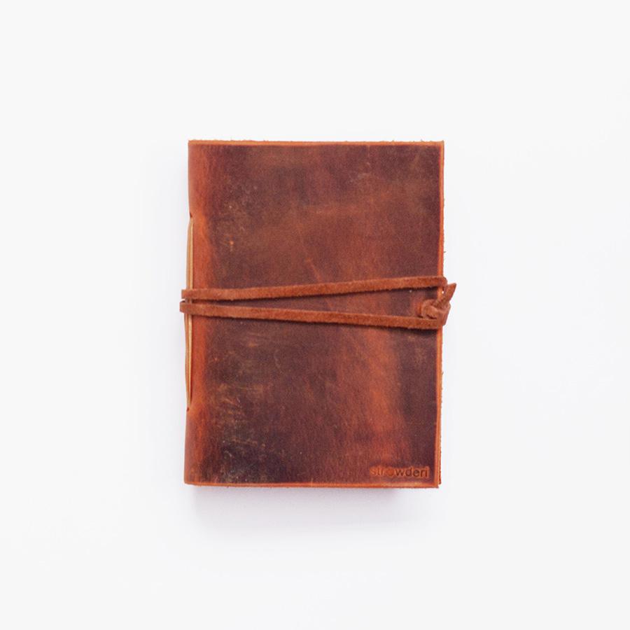 Handmade Leather Notebook / Large