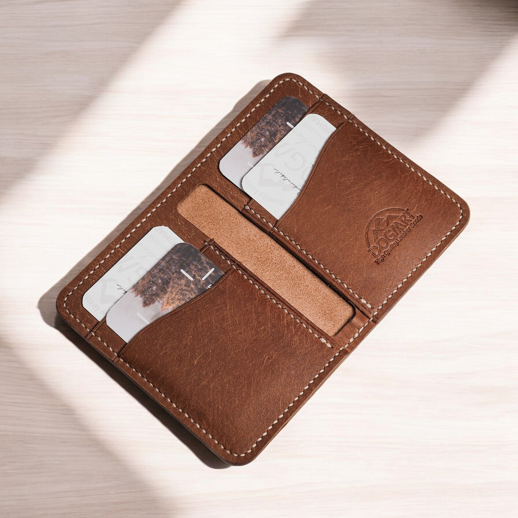 Leather Wallet - Zaun Tan - Trendy Designs