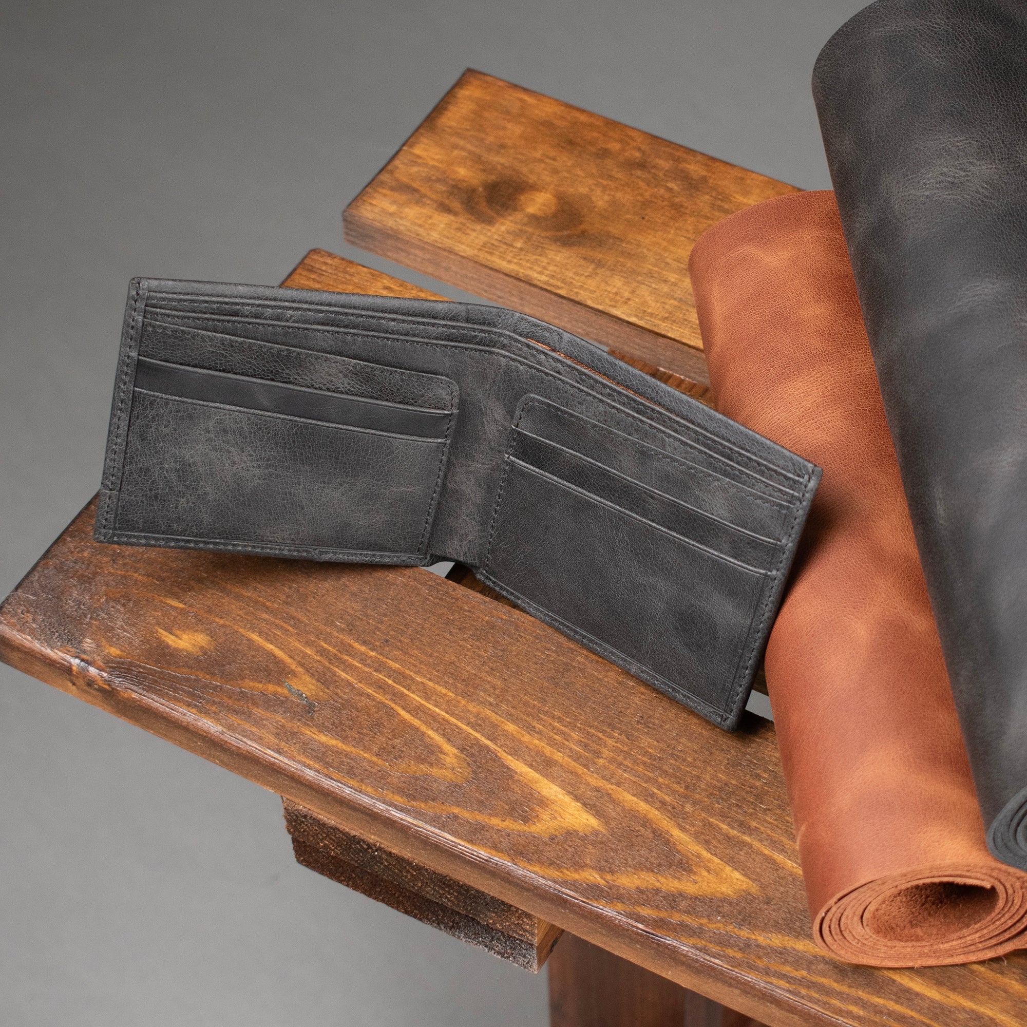 Genuine Leather Elegance Wallet Antacid