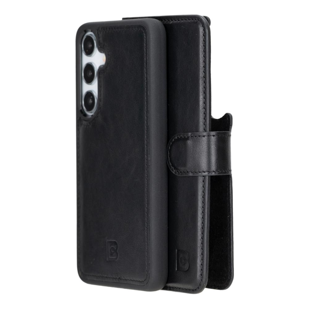 Magic Samsung Galaxy S25 Plus Leather Detachable Wallet Case