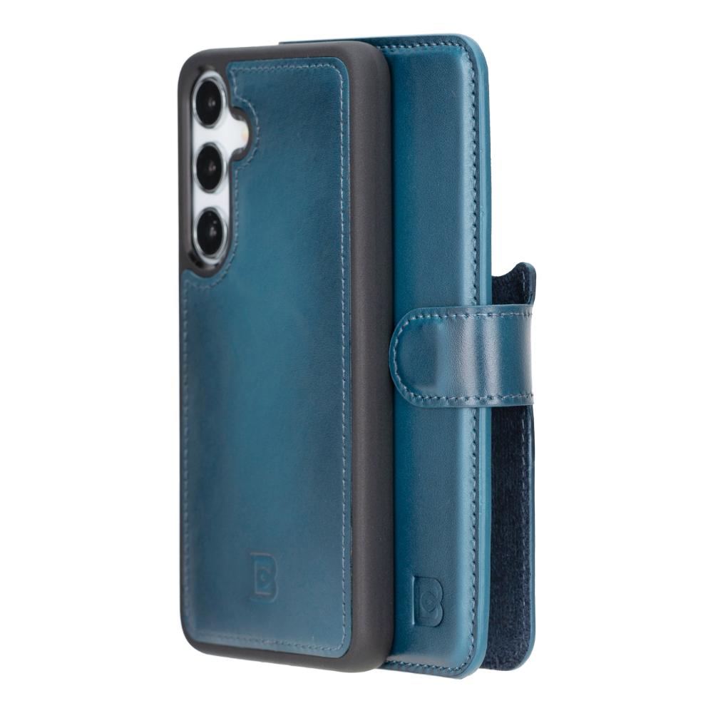 Magic Samsung Galaxy S25 Plus Leather Detachable Wallet Case