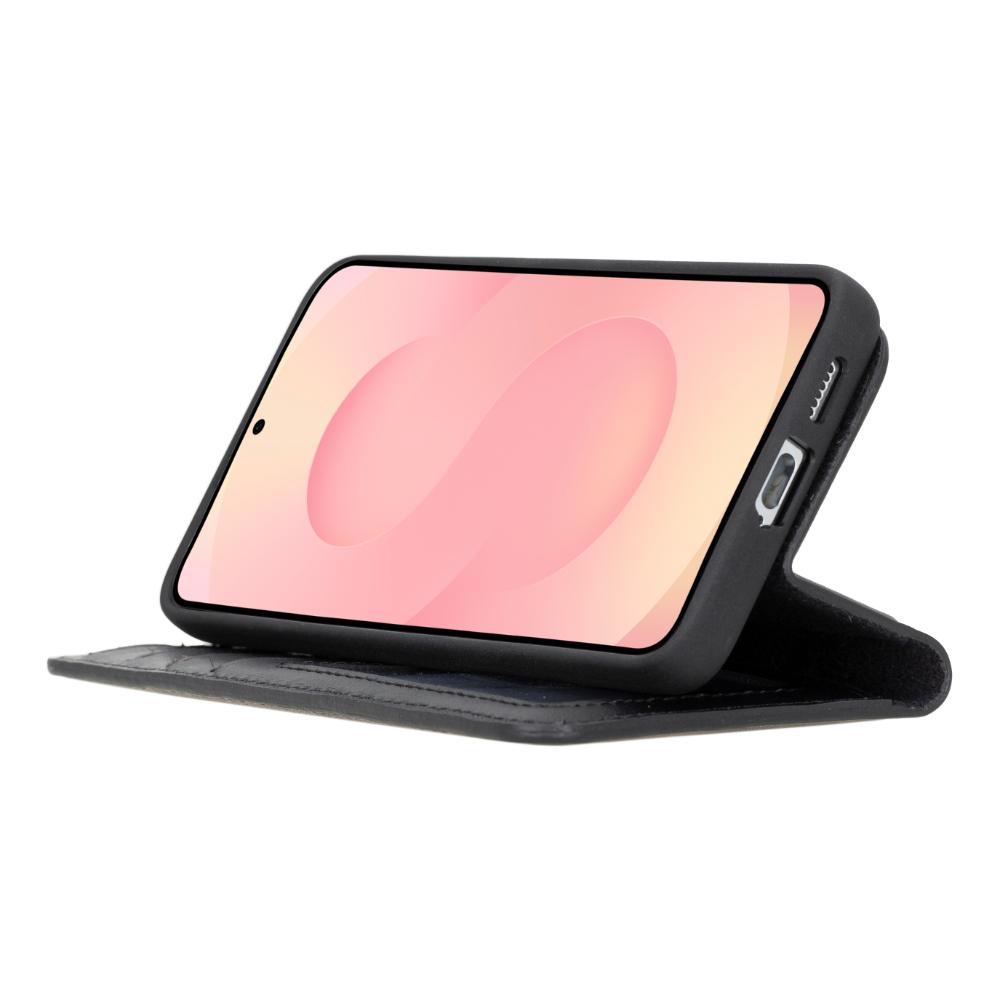 Magic Samsung Galaxy S25 Plus Leather Detachable Wallet Case