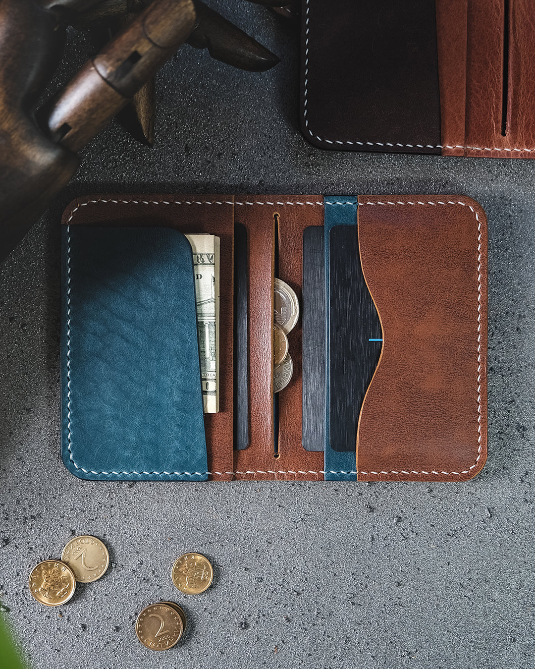 Belets v2 - Leather mini wallet - Unique Ideas