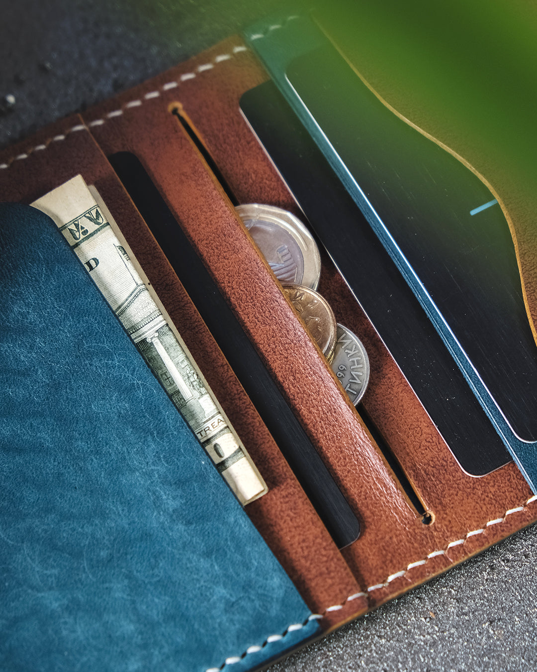 Belets v2 - Leather mini wallet - Unique Ideas