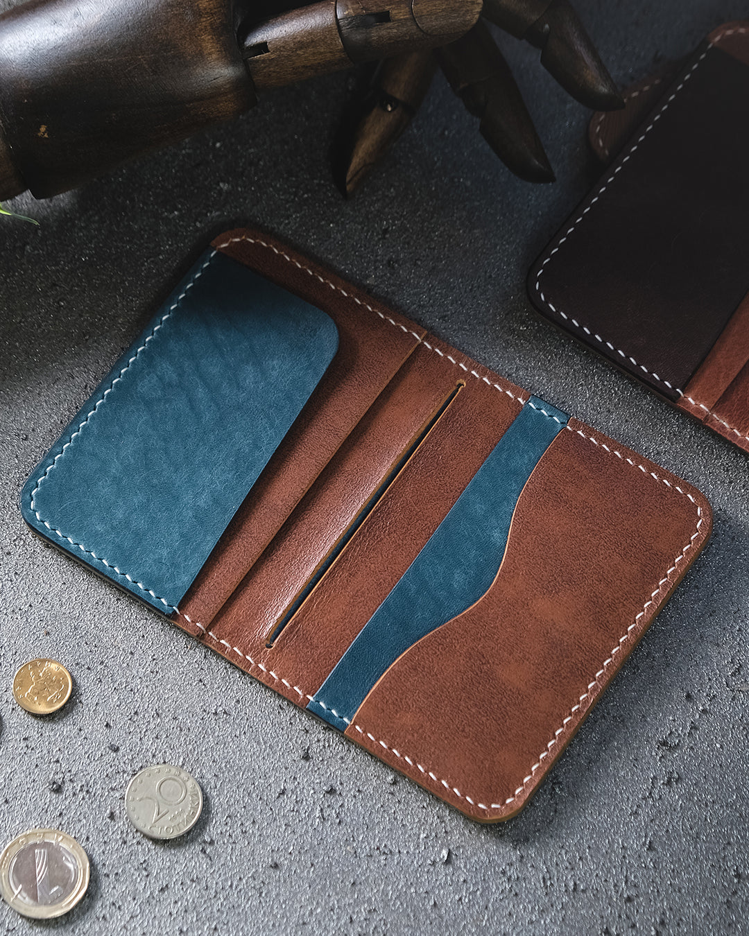 Belets v2 - Leather mini wallet - Unique Ideas