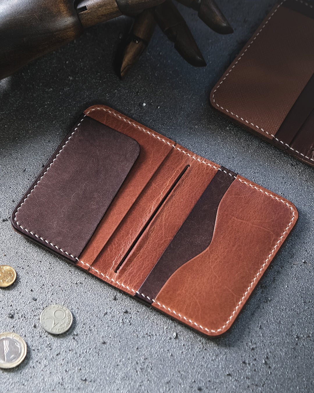 Belets v2 - Leather mini wallet - Unique Ideas
