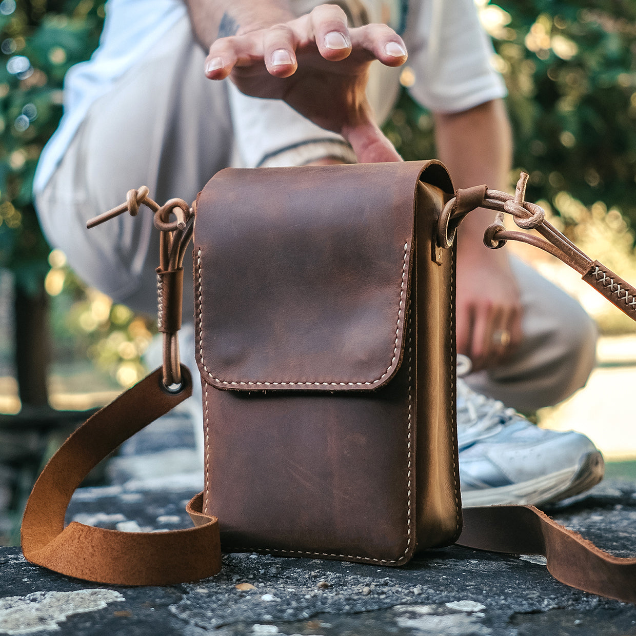 Leather bag - BANGBAG - Trendy Designs