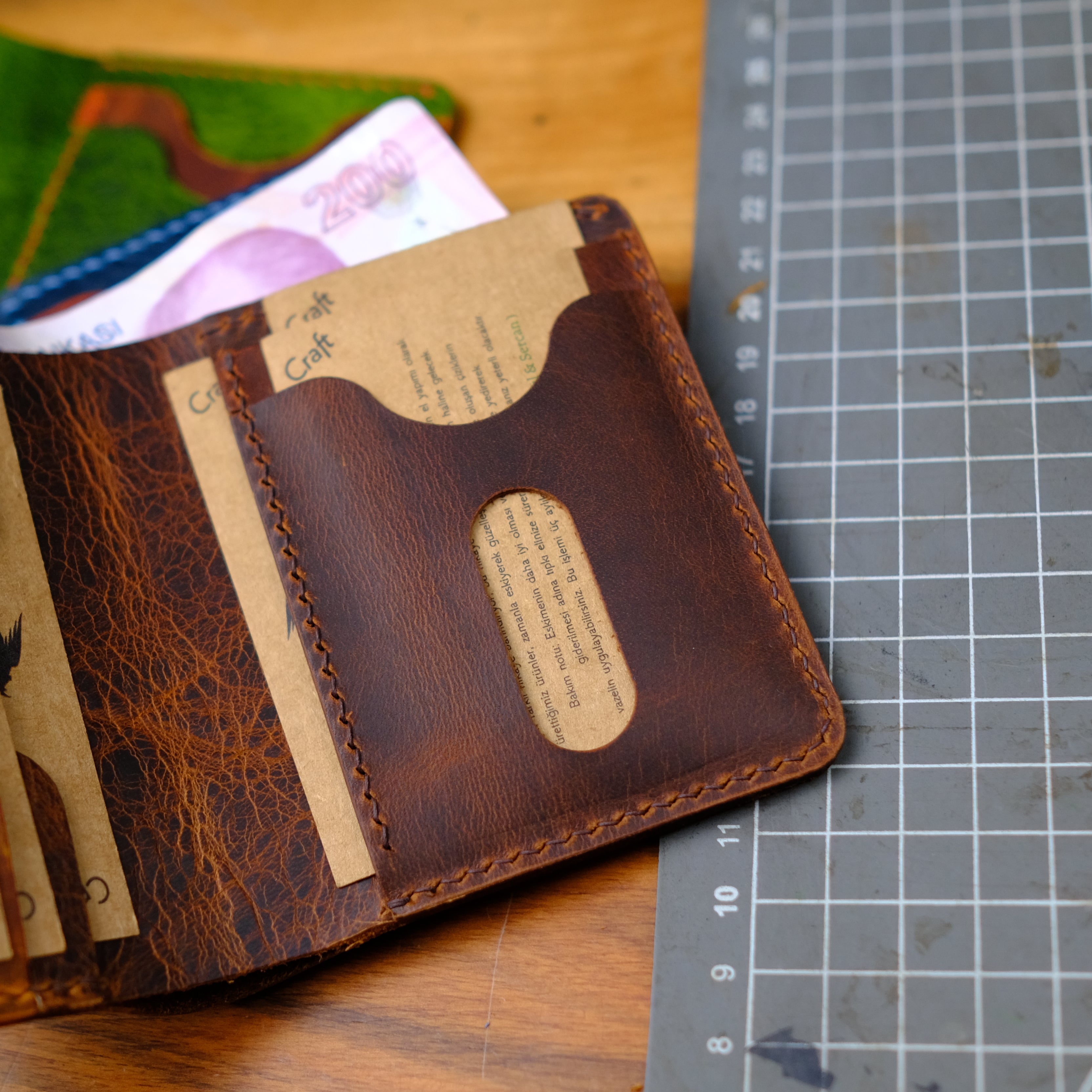Mini Wallet Card Holder Diceros Model Xl   Unique Gift Ideas   Boyfriend Gift   Girlfriend Gift   Father Gift