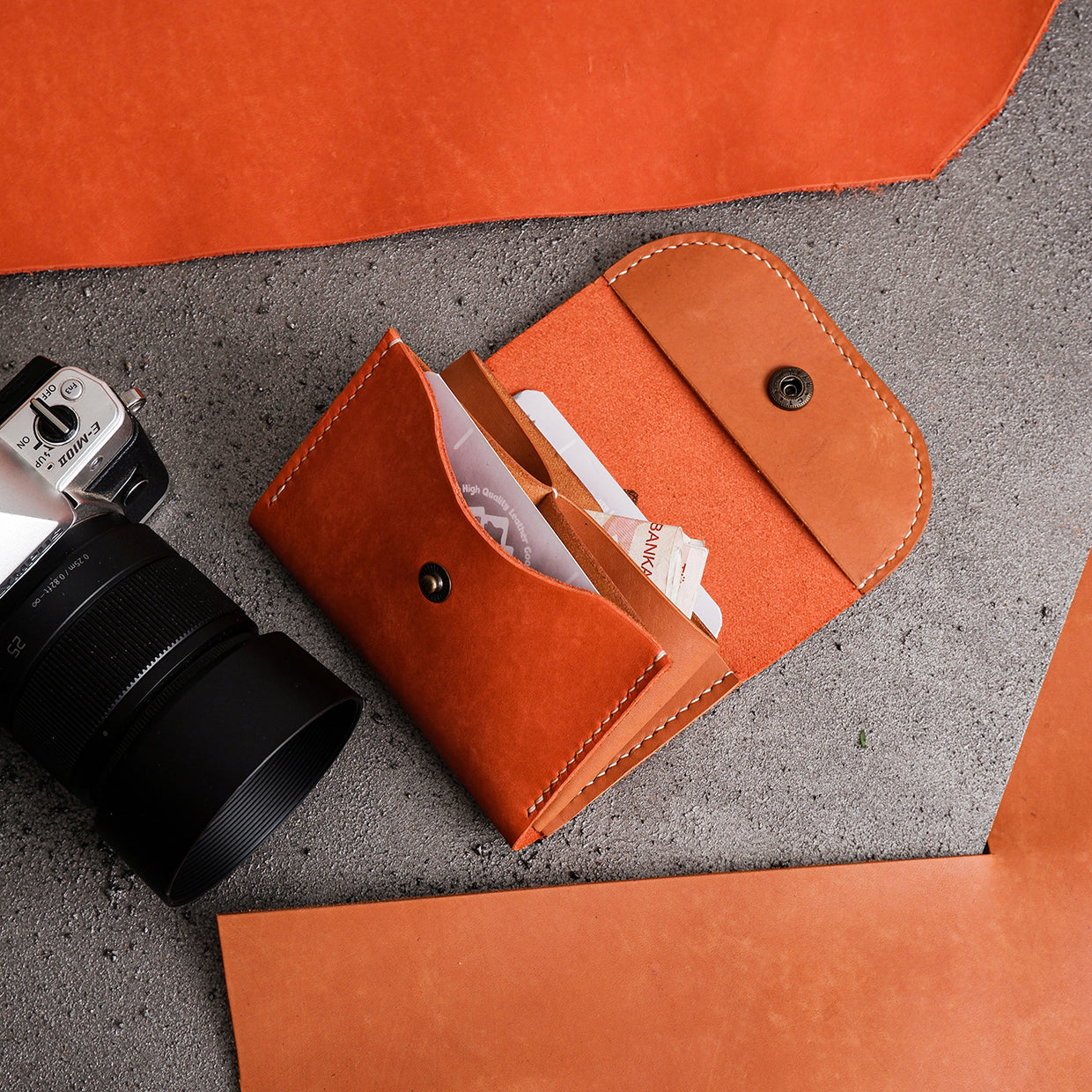 Armes PB Leather Wallet - Trendy Designs