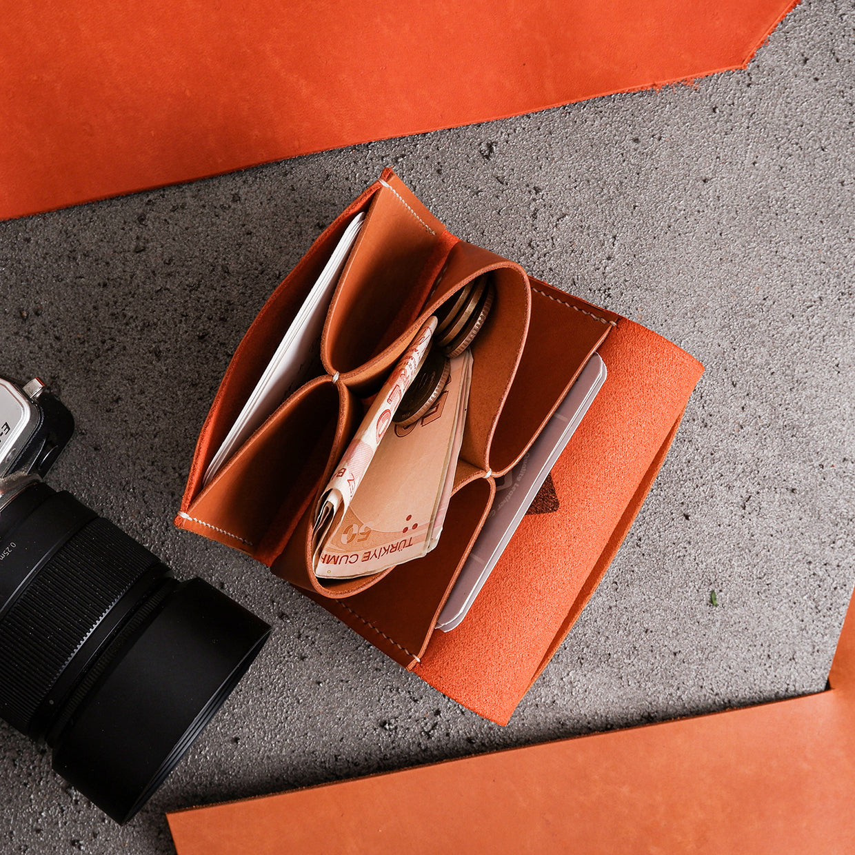 Armes PB Leather Wallet - Trendy Designs