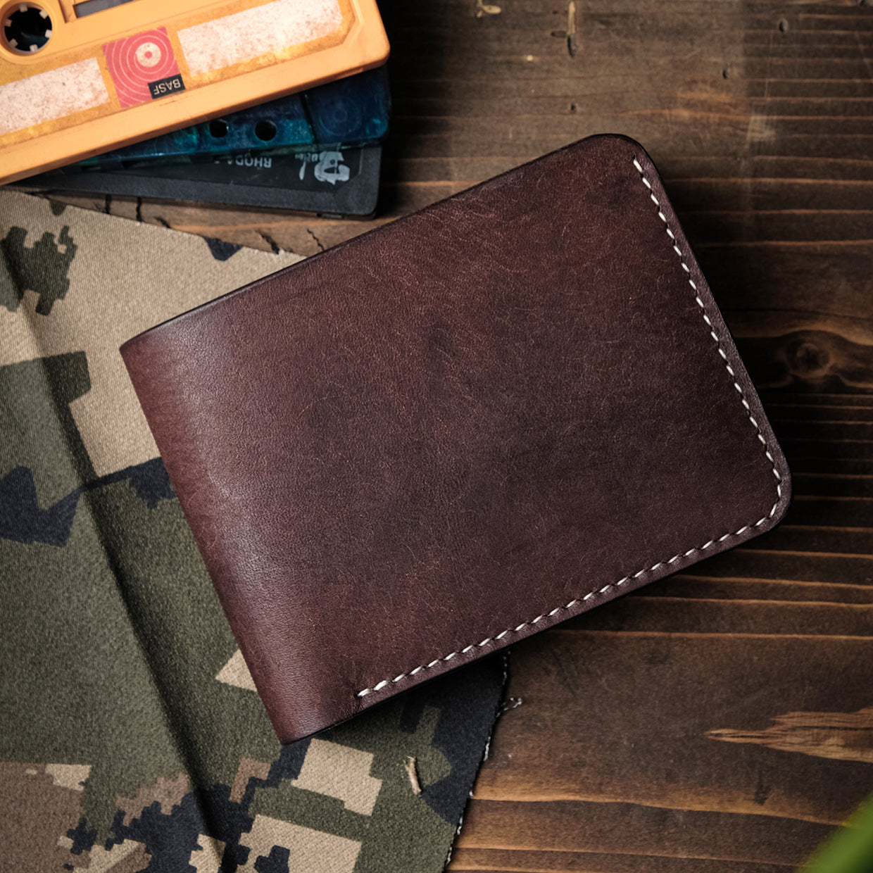 Leather folding wallet - FREY - Unique Ideas