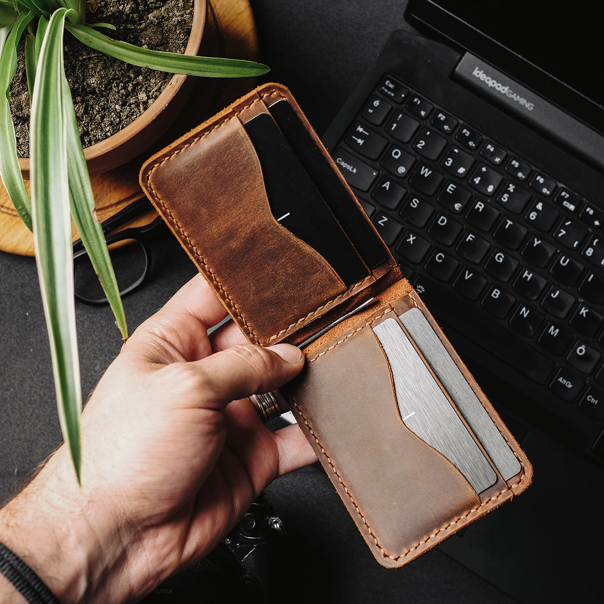 Leather Wallet - Kleo v2 - Unique Ideas