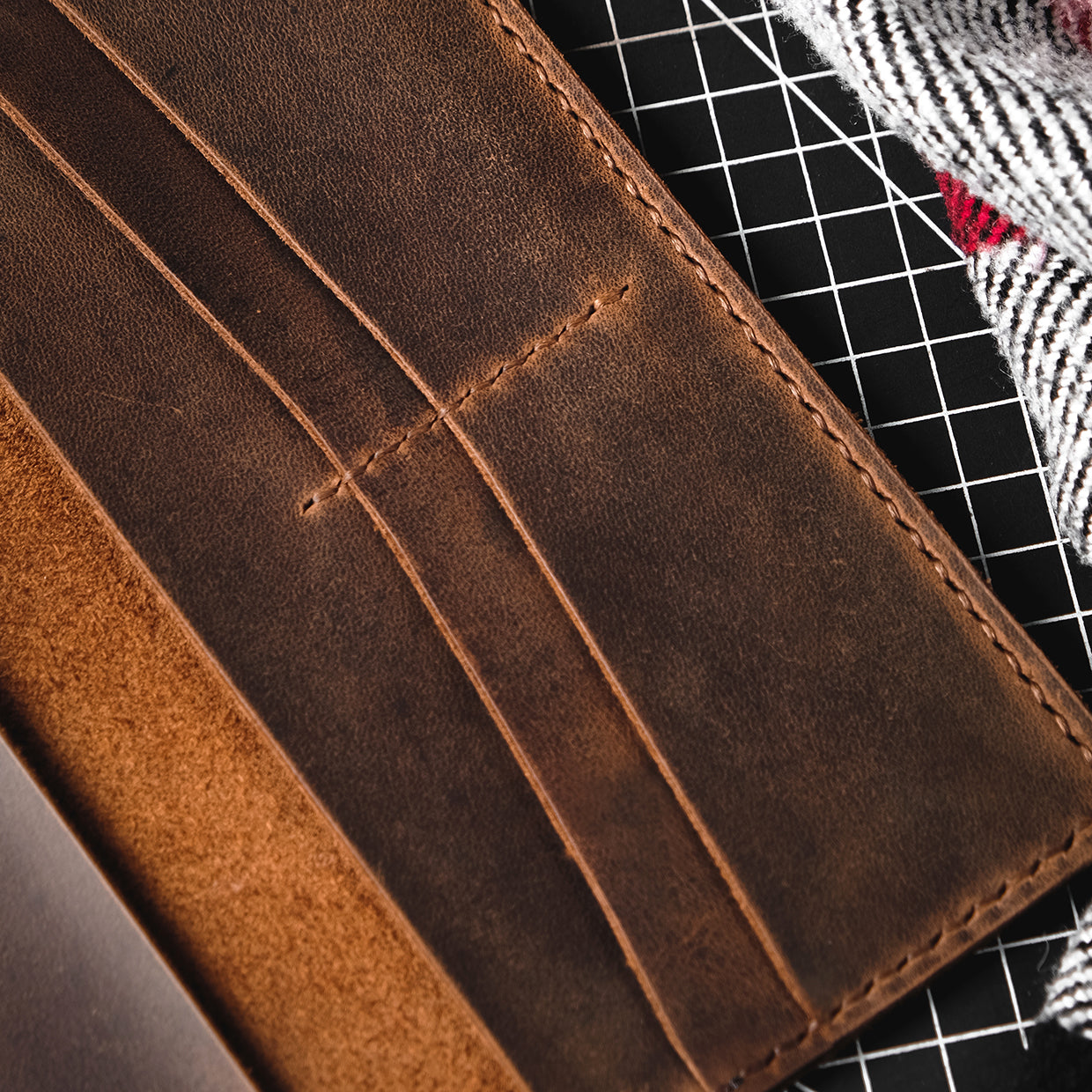 Leather long wallet v2 - Trendy Designs