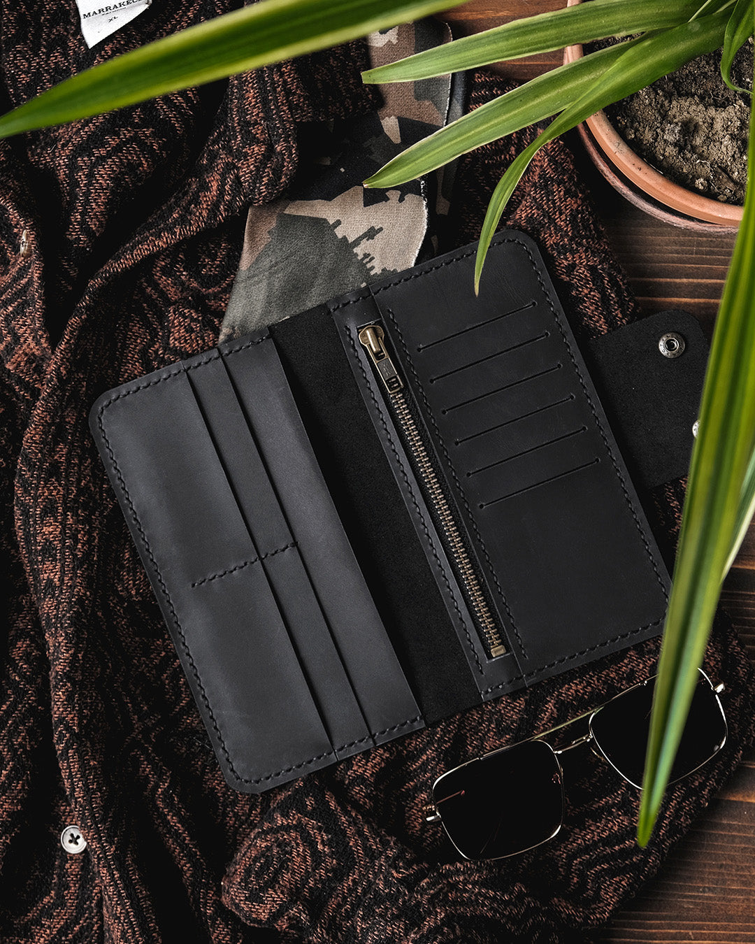 Leather wallet - SIERA - Exclusive Styles