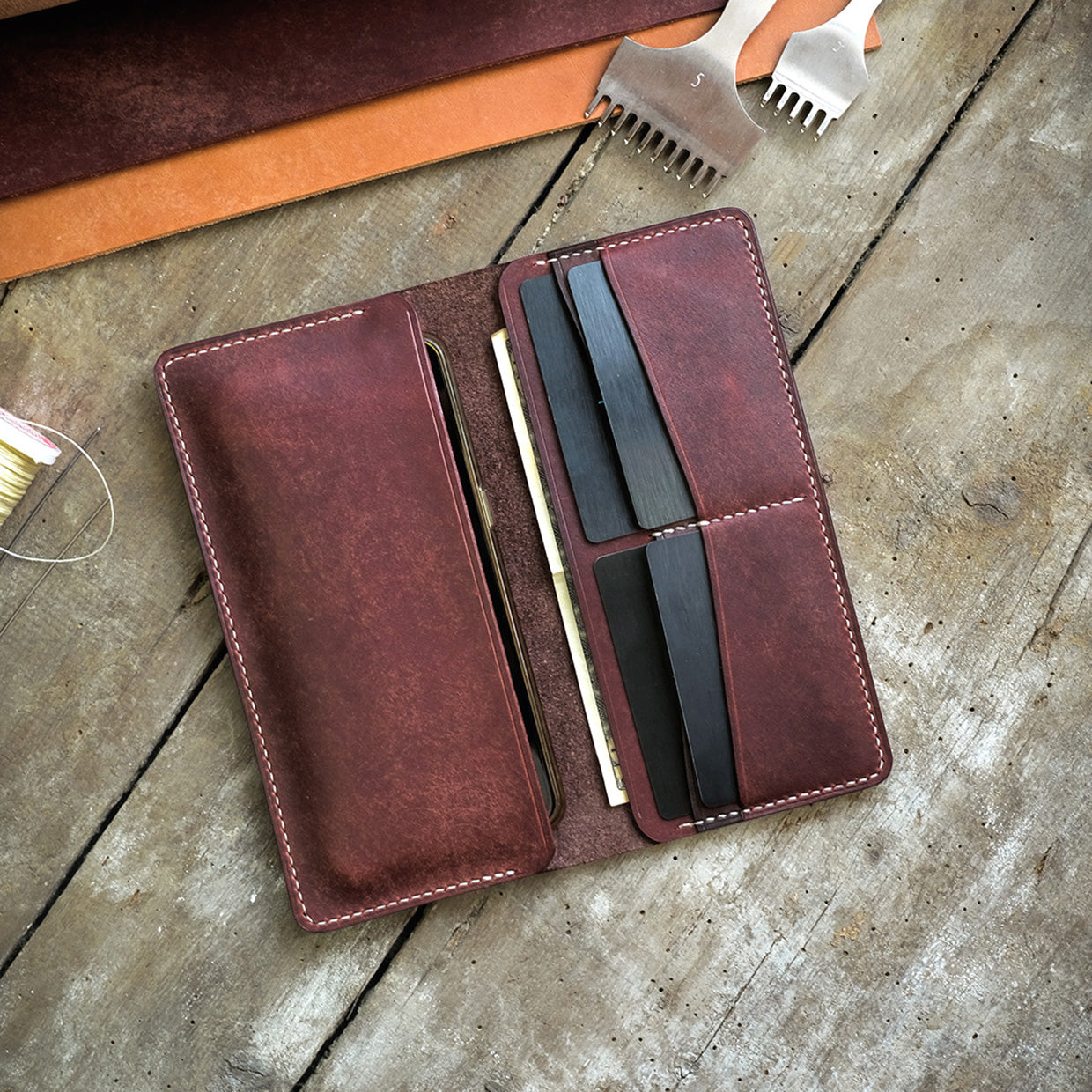 Leather Long Wallet v2 Exc. - Exclusive Styles