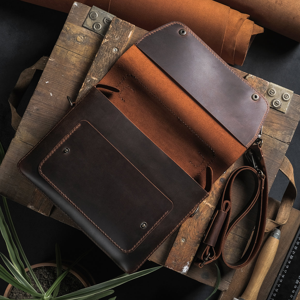 Leather bag - Hustle - Exclusive Styles