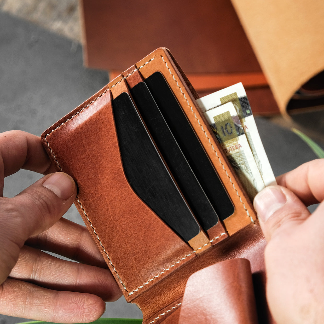 Leather folding wallet RIO Exc - Gift Inspirations
