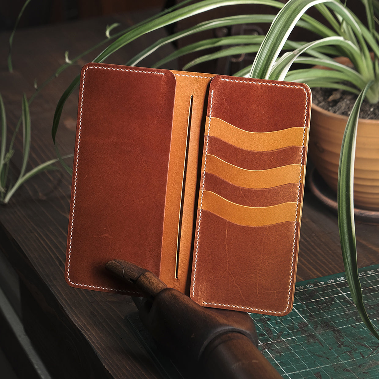 Leather Long Wallet v2 Exc. - Gift Inspirations