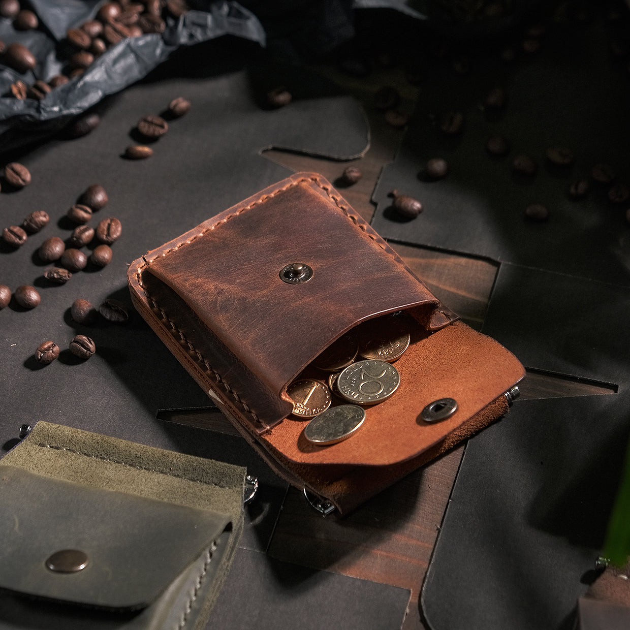 KLEO COINS - Leather wallet - Gift Inspirations