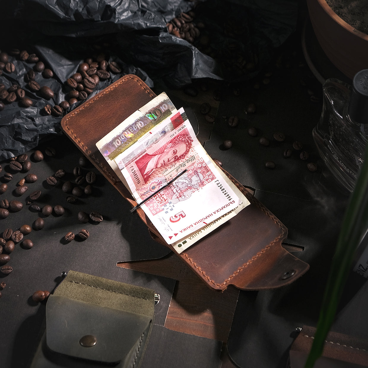 KLEO COINS - Leather wallet - Gift Inspirations