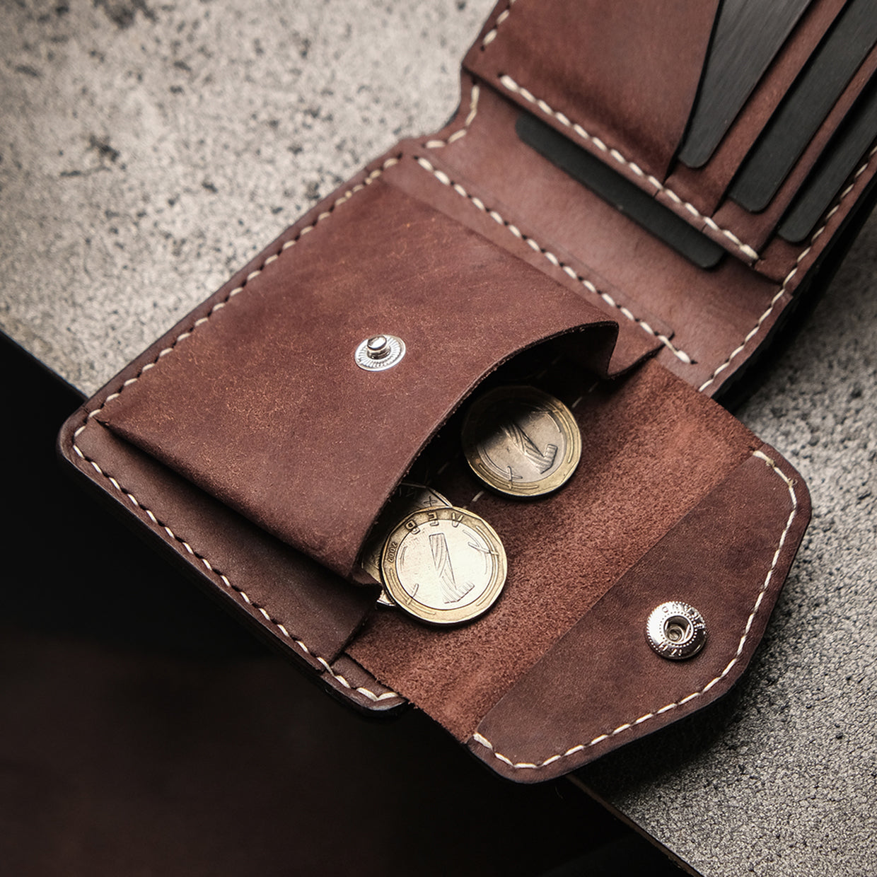 Leather folding wallet RIO Exc - Luxury Picks