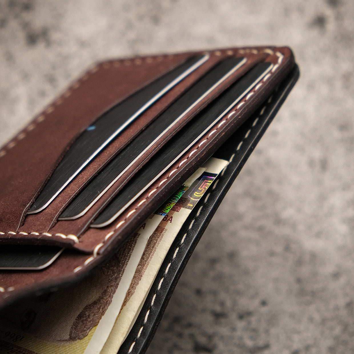 Leather folding wallet RIO Exc - Luxury Picks