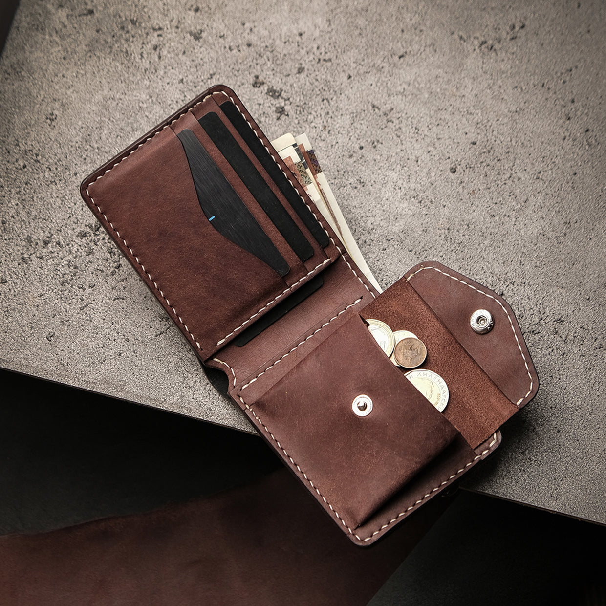 Leather folding wallet RIO Exc - Luxury Picks