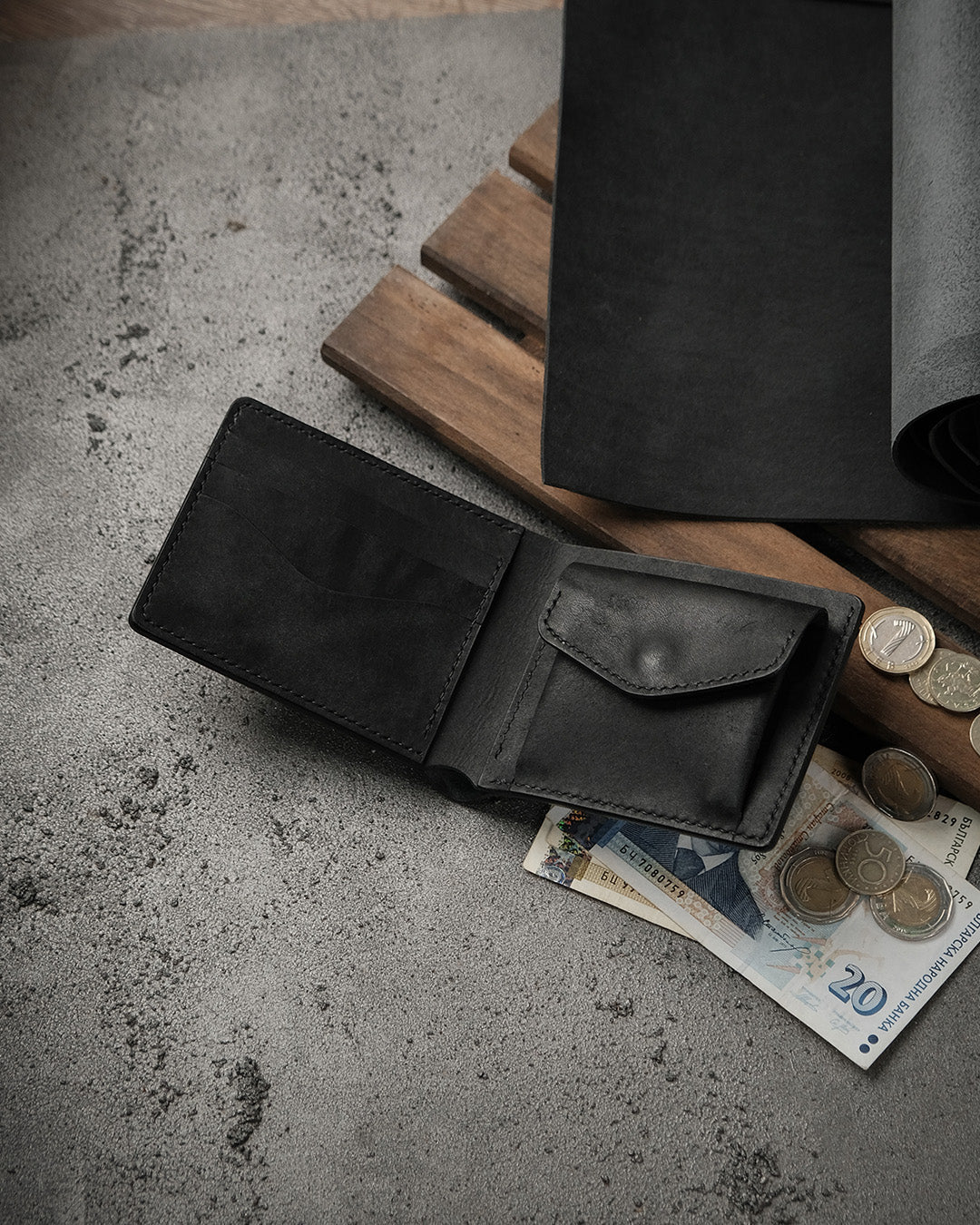 Leather folding wallet RIO Exc - Exclusive Styles