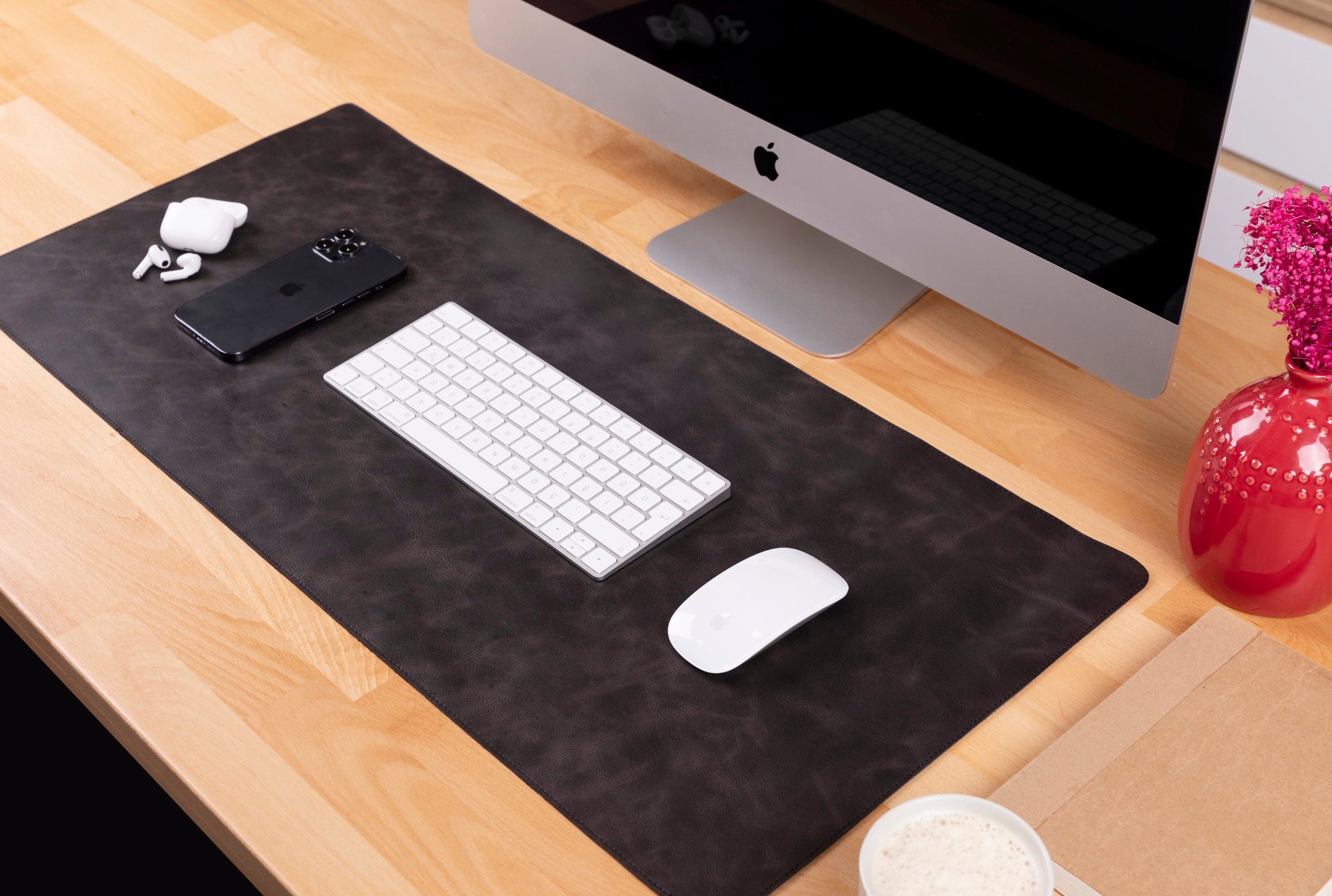 Natural Leather Desk Mat