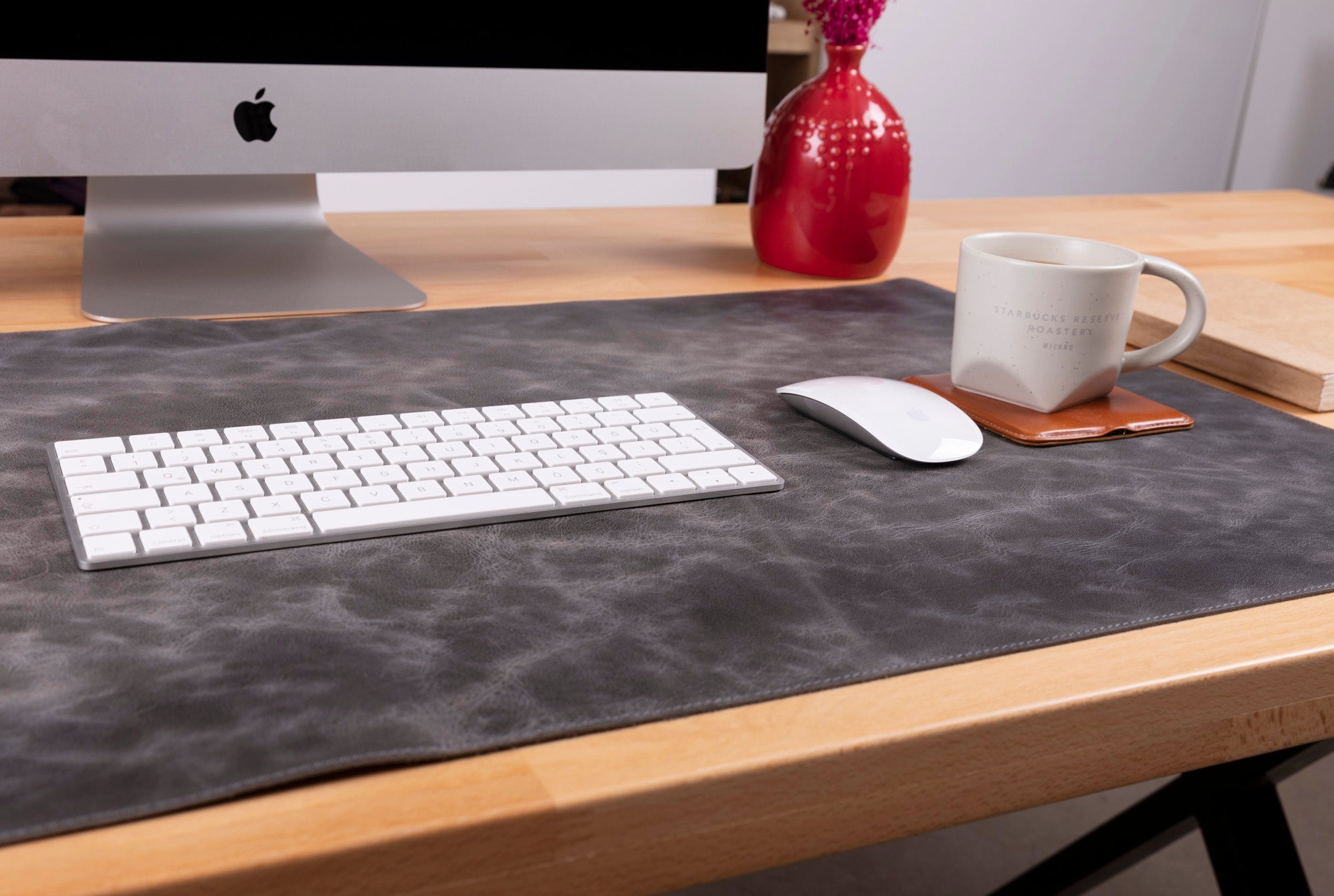 Natural Leather Desk Mat