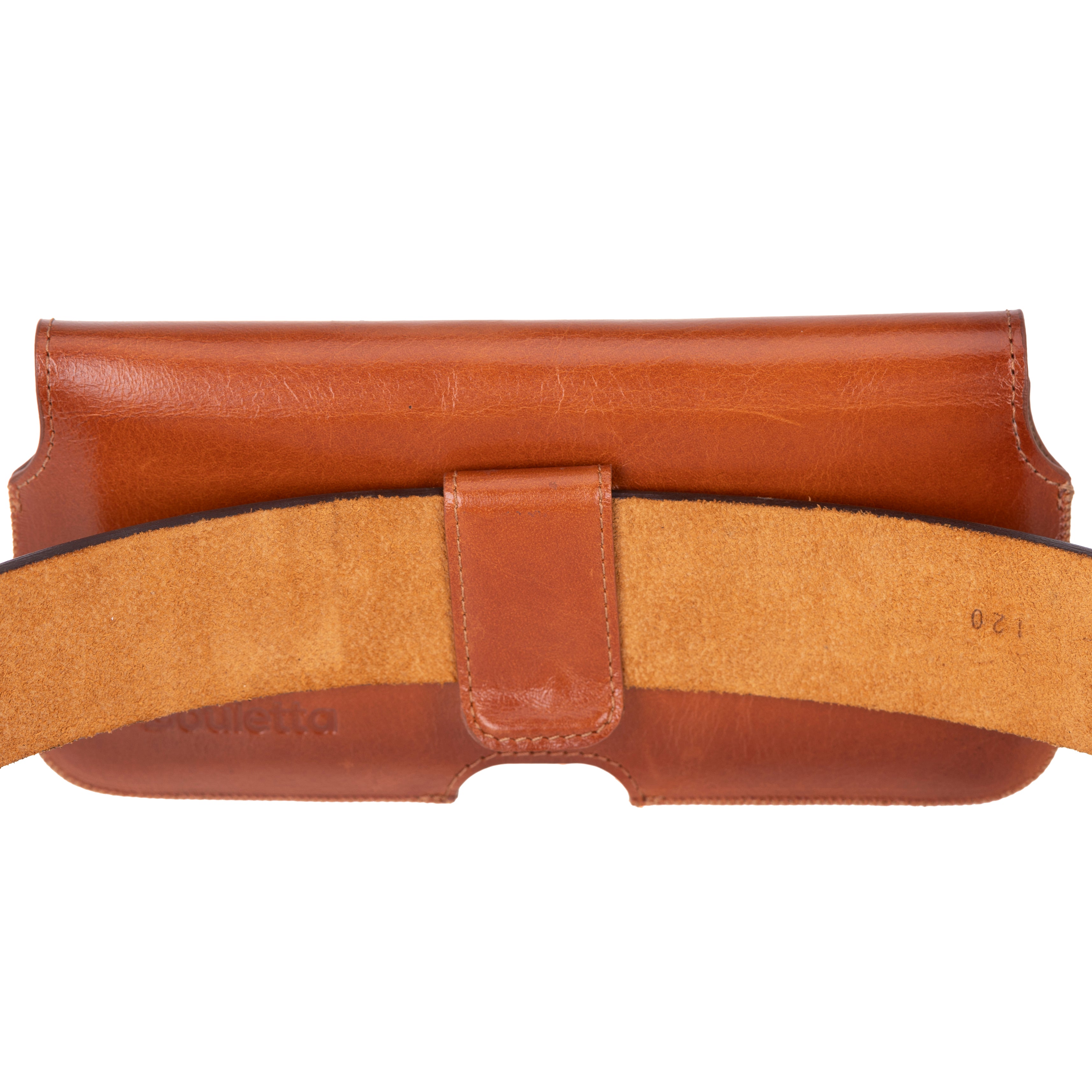 Aslant Belt iPhone 16 Pro Max Leather Case
