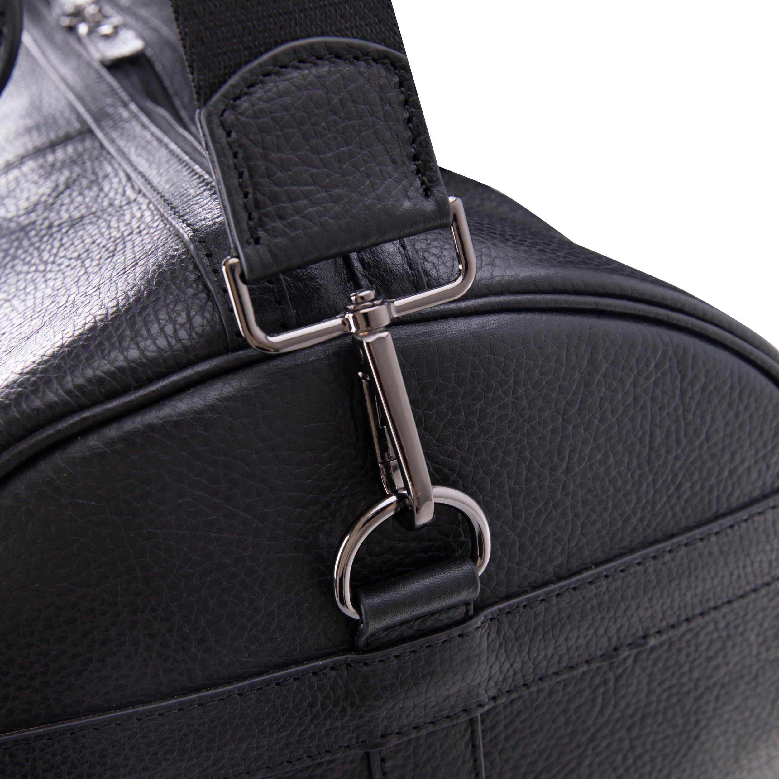 Crestiva Leather Weekend Duffle Bag
