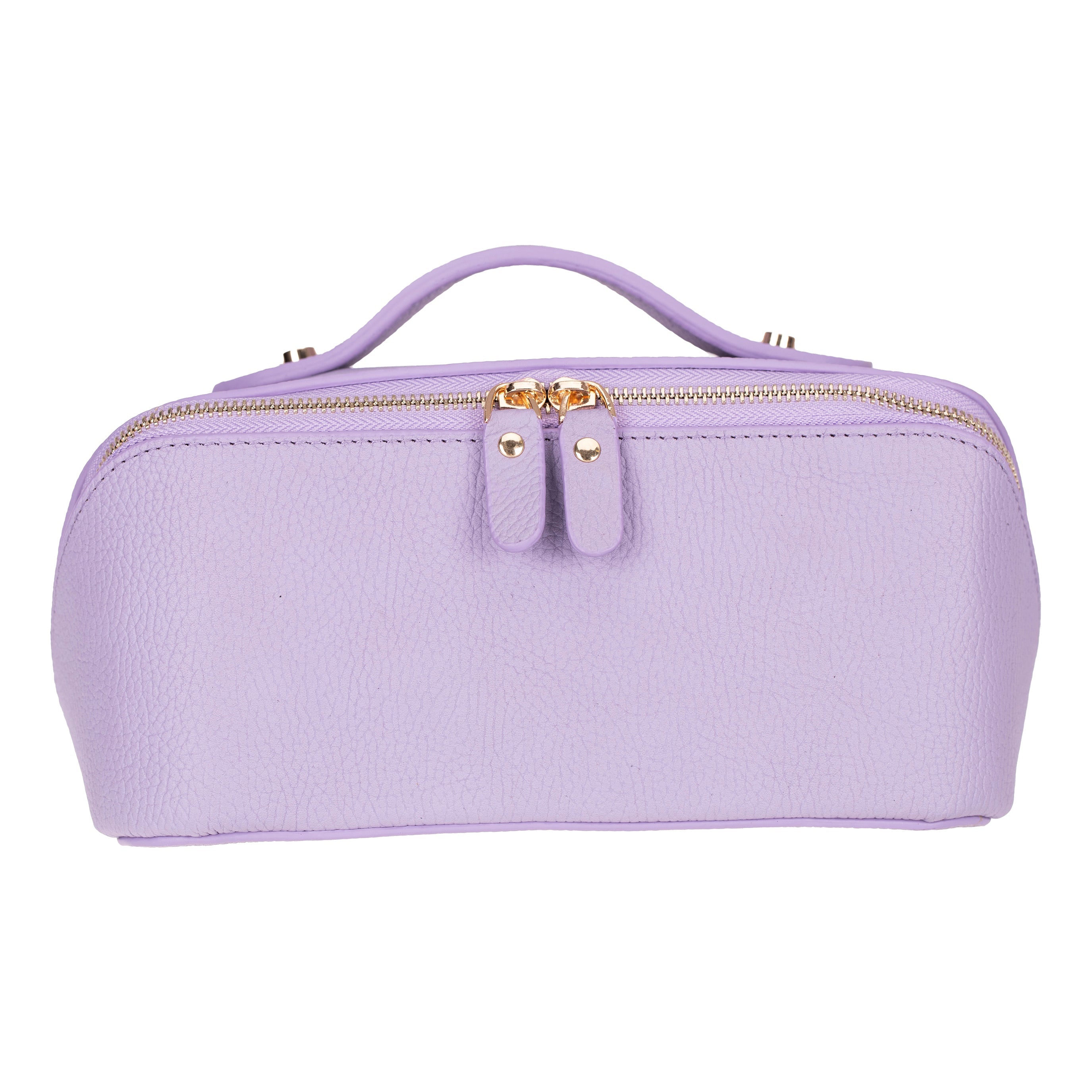 Soluno Leather Make up Bag