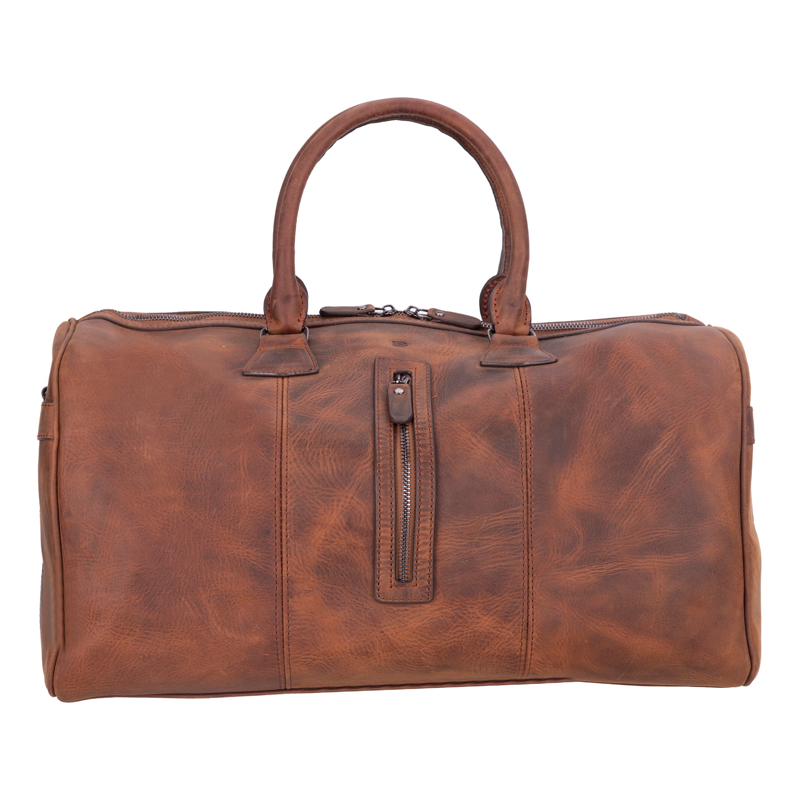 Crestiva Leather Weekend Duffle Bag