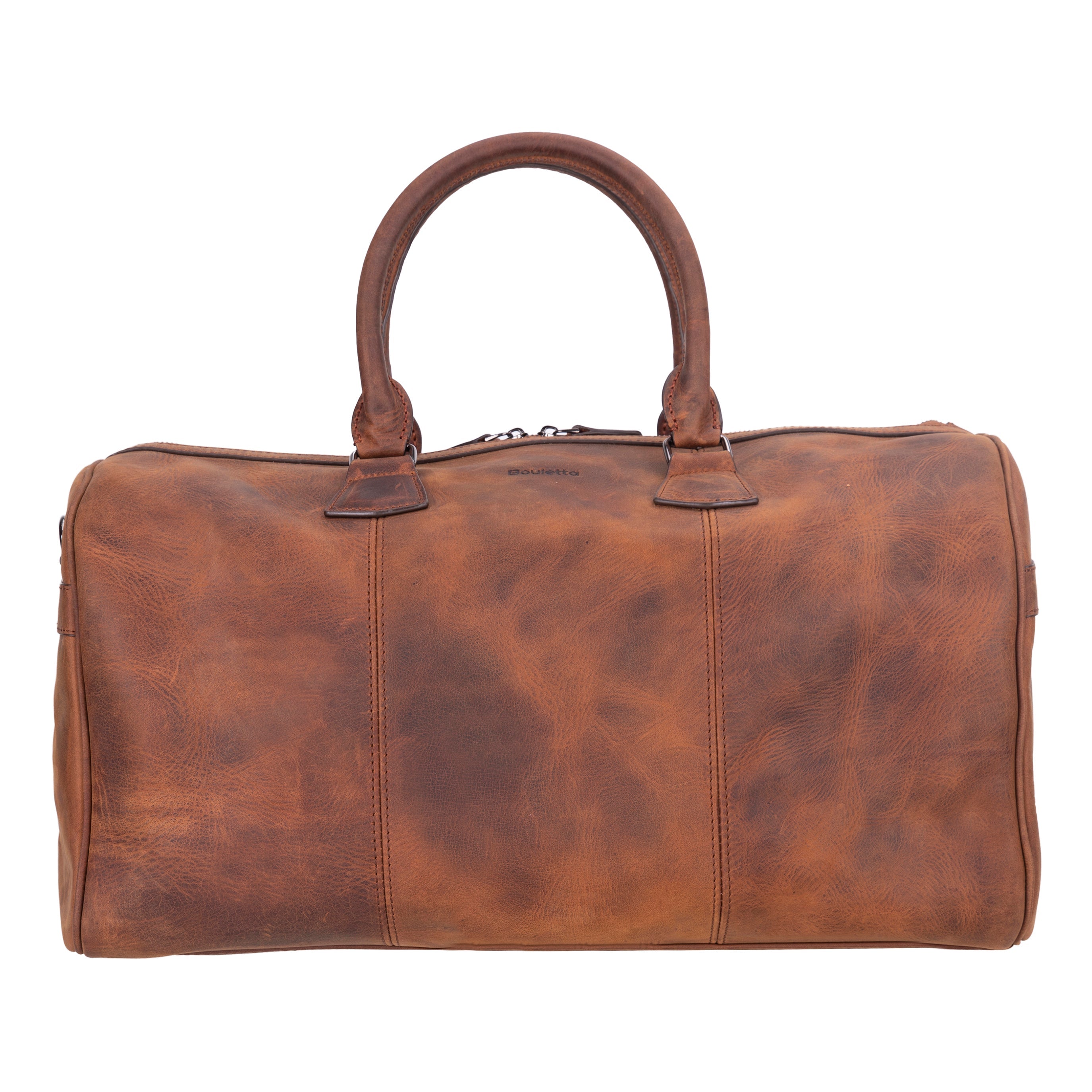 Crestiva Leather Weekend Duffle Bag