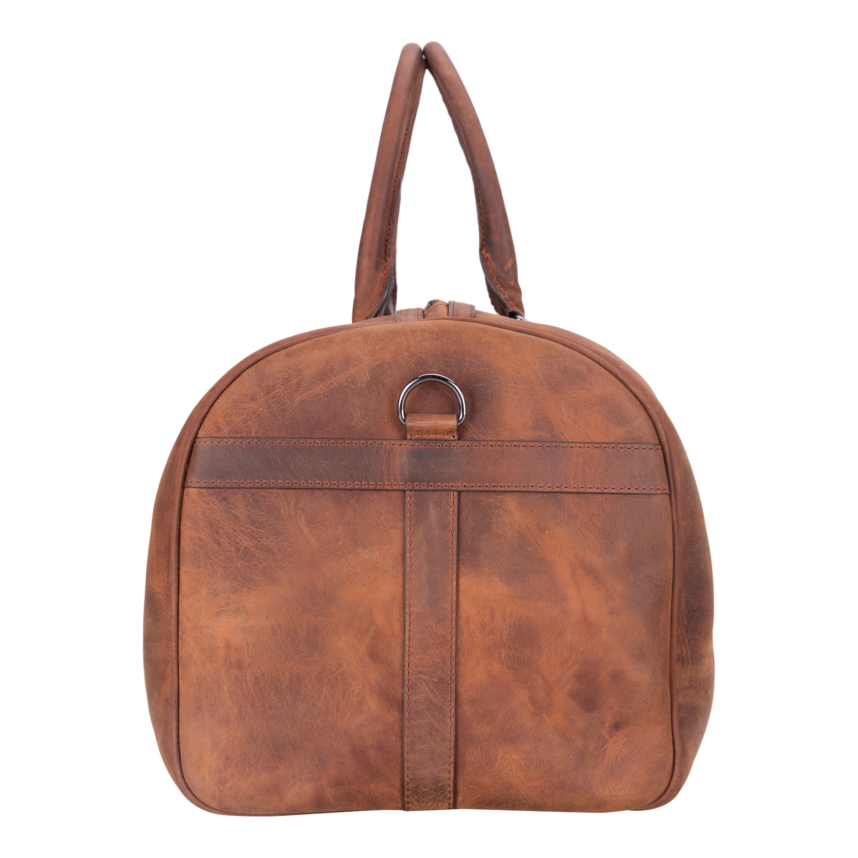 Crestiva Leather Weekend Duffle Bag