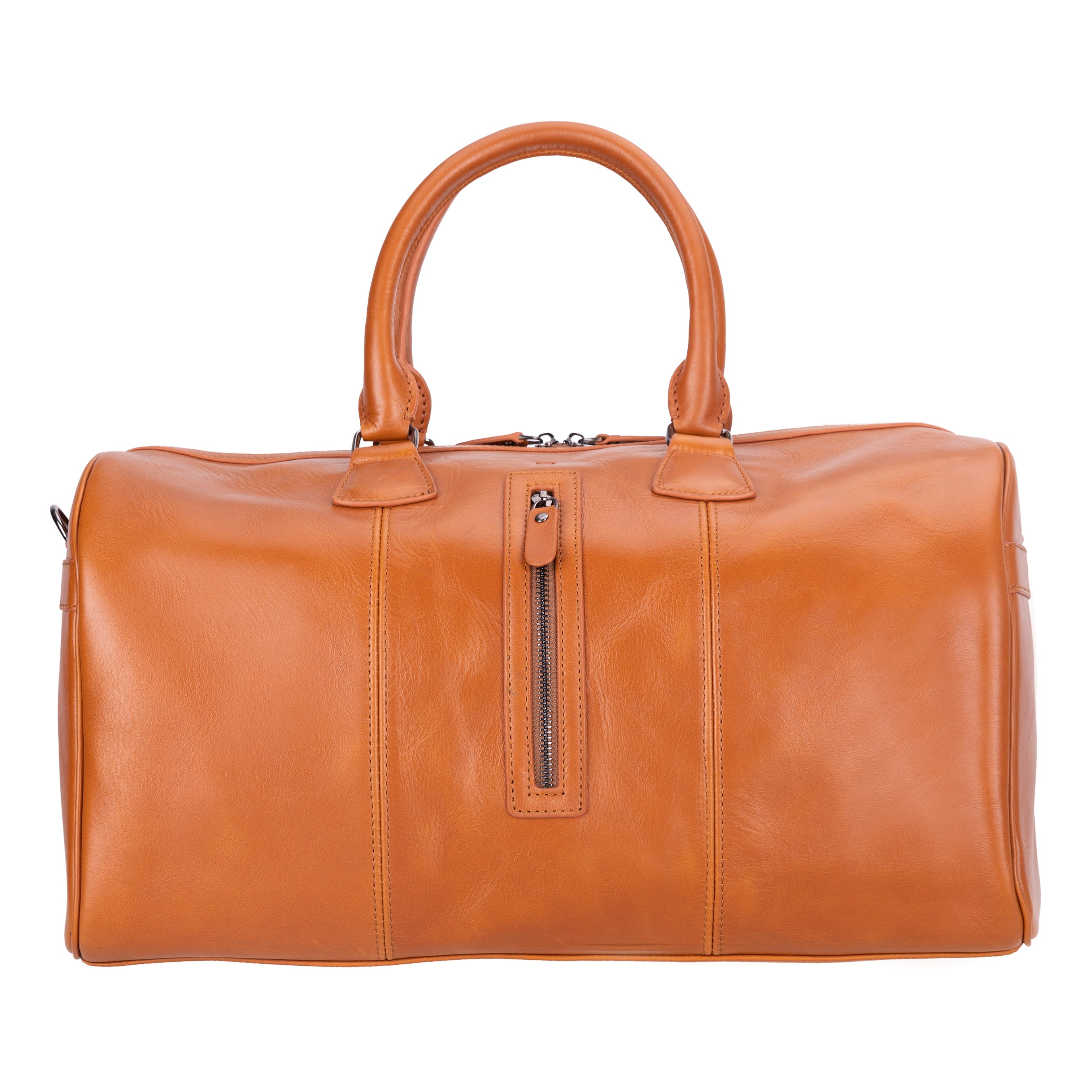 Crestiva Leather Weekend Duffle Bag