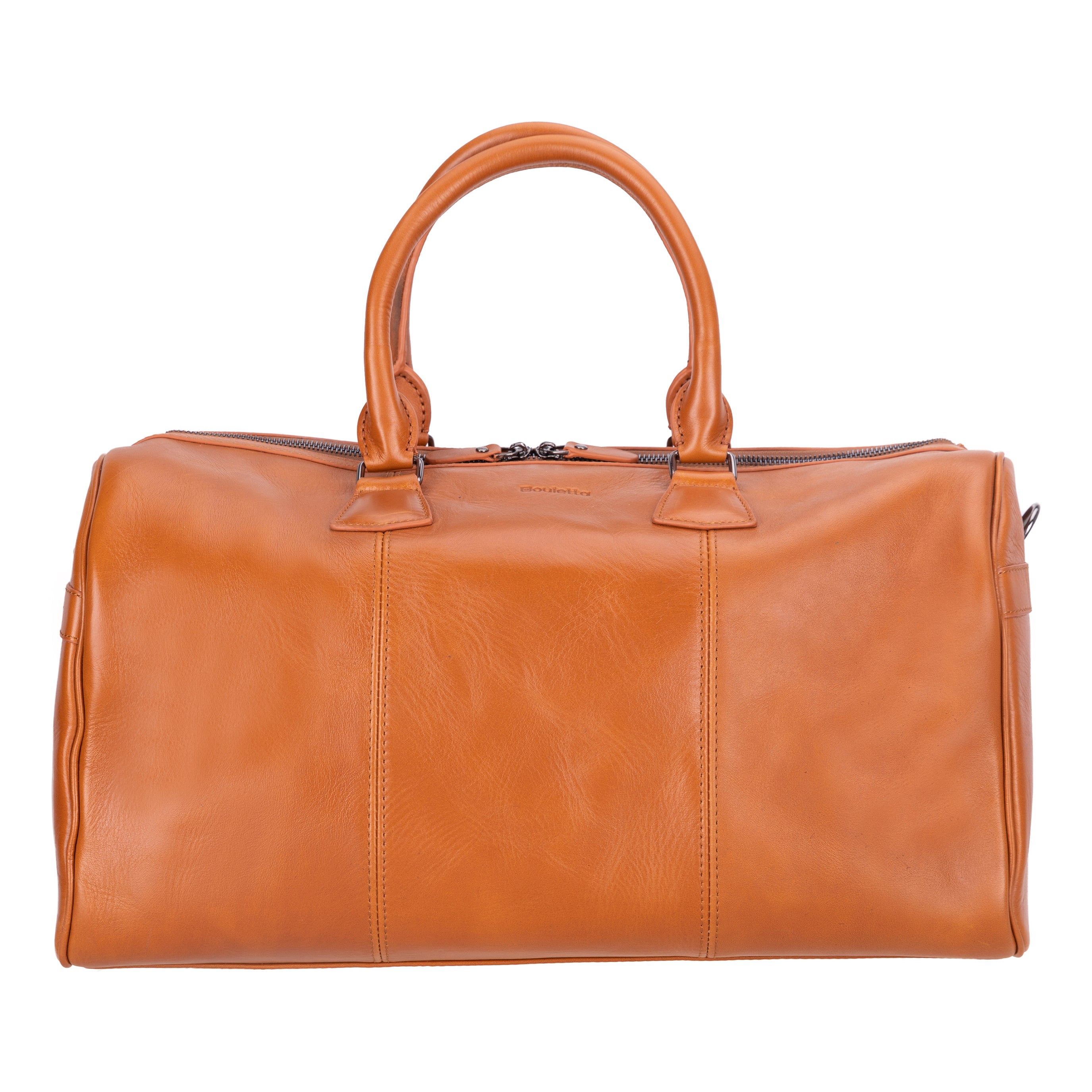 Crestiva Leather Weekend Duffle Bag