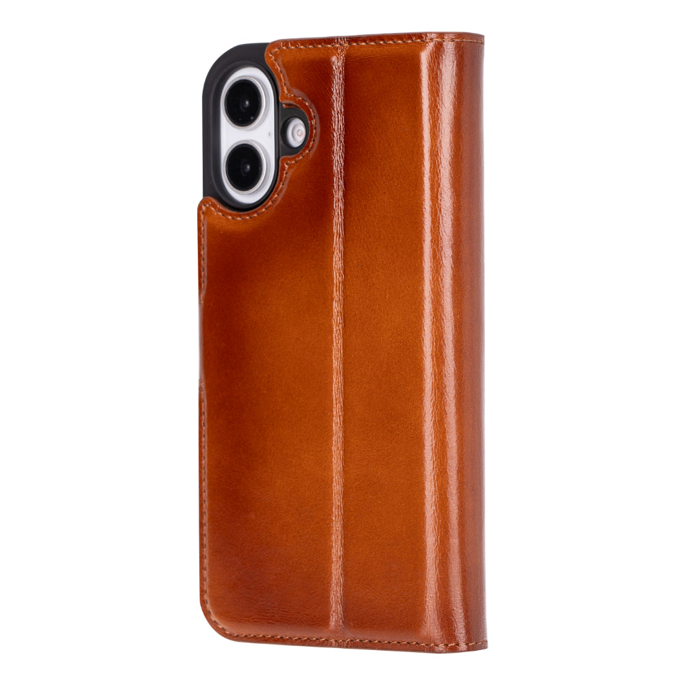 Magic iPhone 16 Leather Detachable Wallet Case