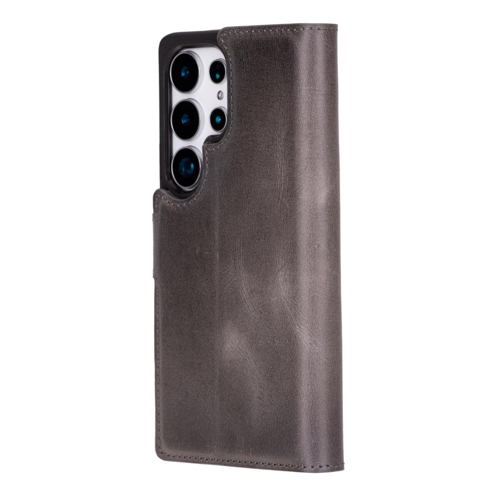 Magic Samsung Galaxy S25 Ultra Leather Detachable Wallet Case
