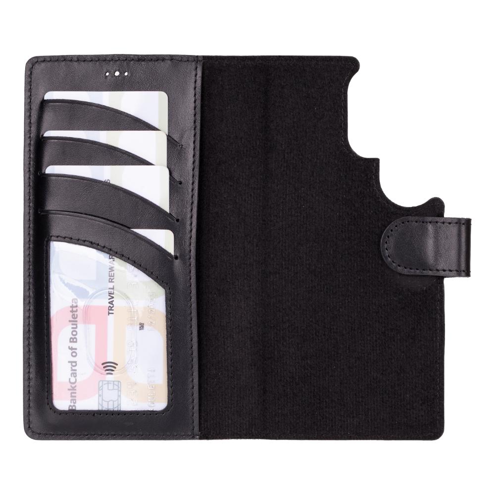 Magic Samsung Galaxy S25 Ultra Leather Detachable Wallet Case