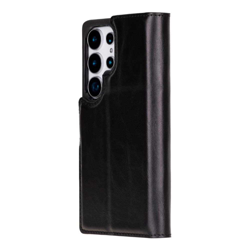 Magic Samsung Galaxy S25 Ultra Leather Detachable Wallet Case