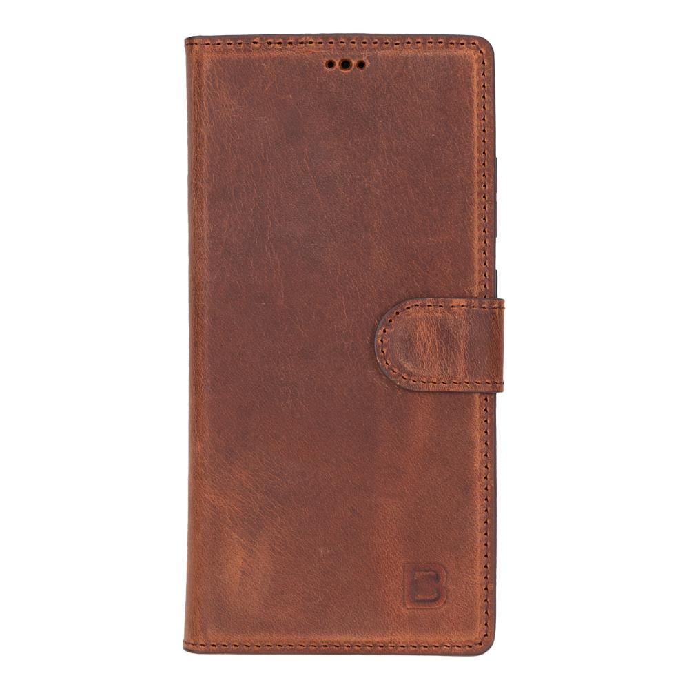 Magic Samsung Galaxy S25 Ultra Leather Detachable Wallet Case