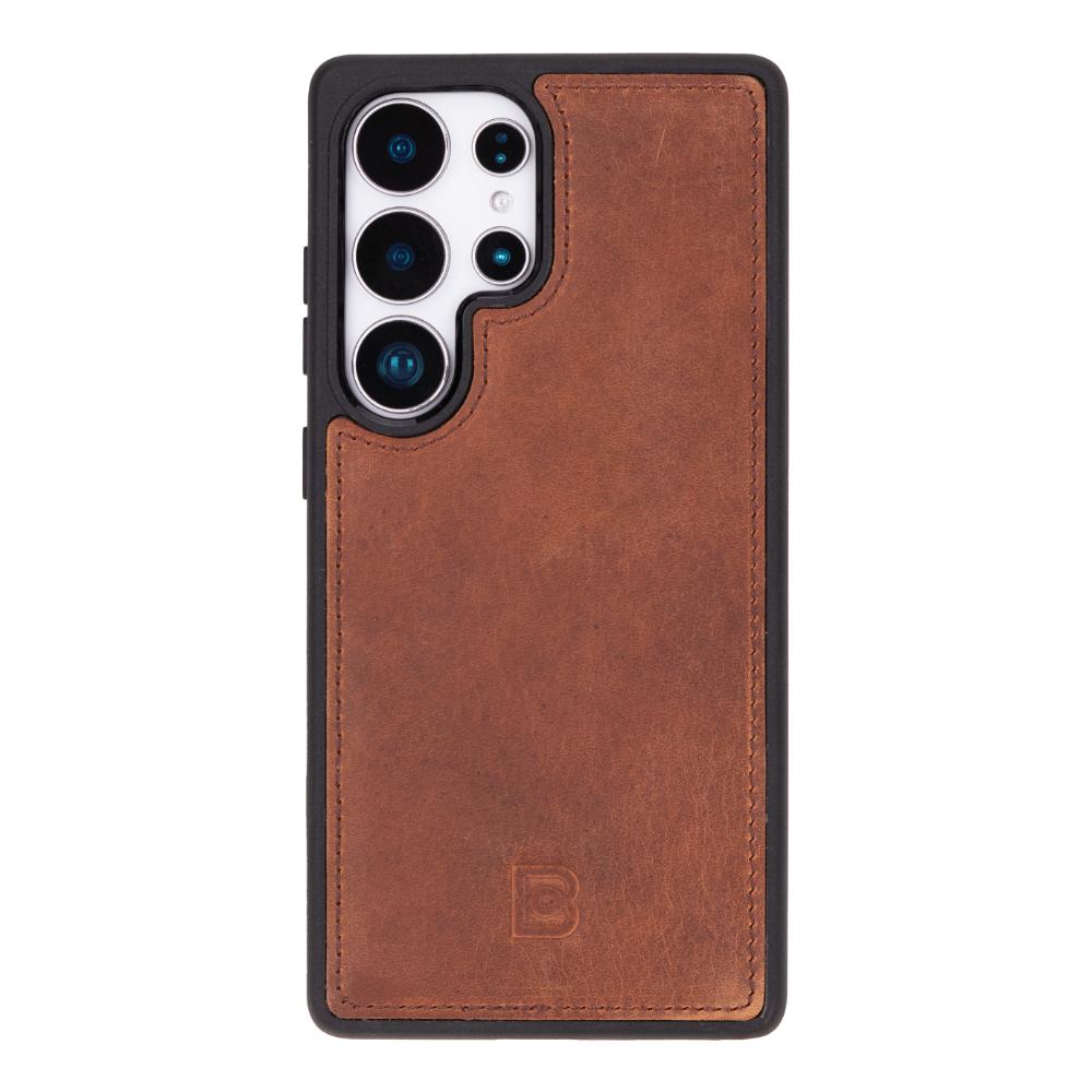 Magic Samsung Galaxy S25 Ultra Leather Detachable Wallet Case